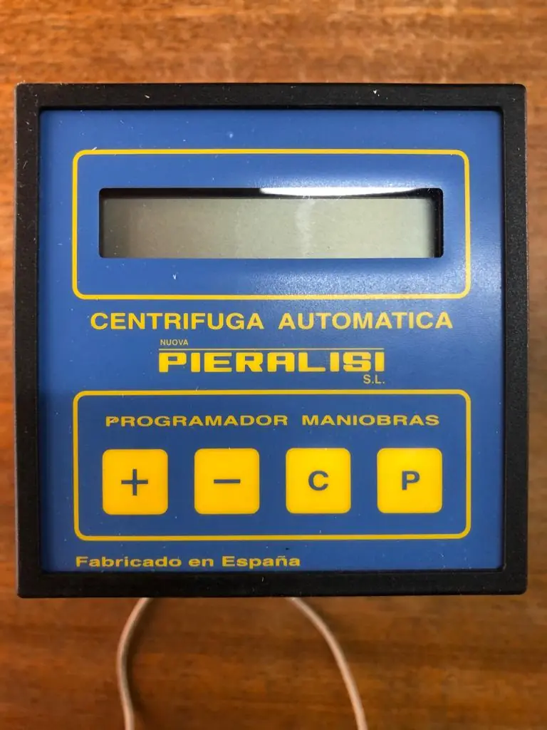 Servicio técnico: Panel de centrífuga automática